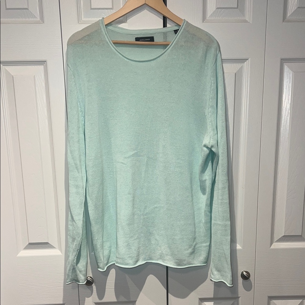 Jack & Jones Soft Mint Knit Sweater